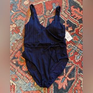 NWT The Belmar One Piece - Eyelet - Navy - Classic